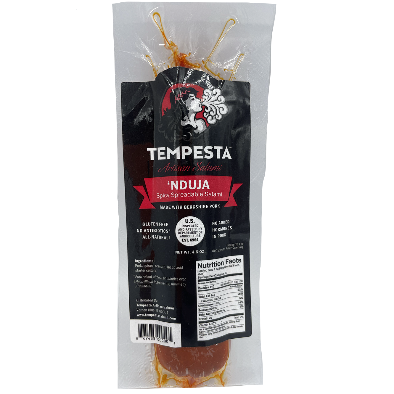 Tempesta Nduja Salami 2